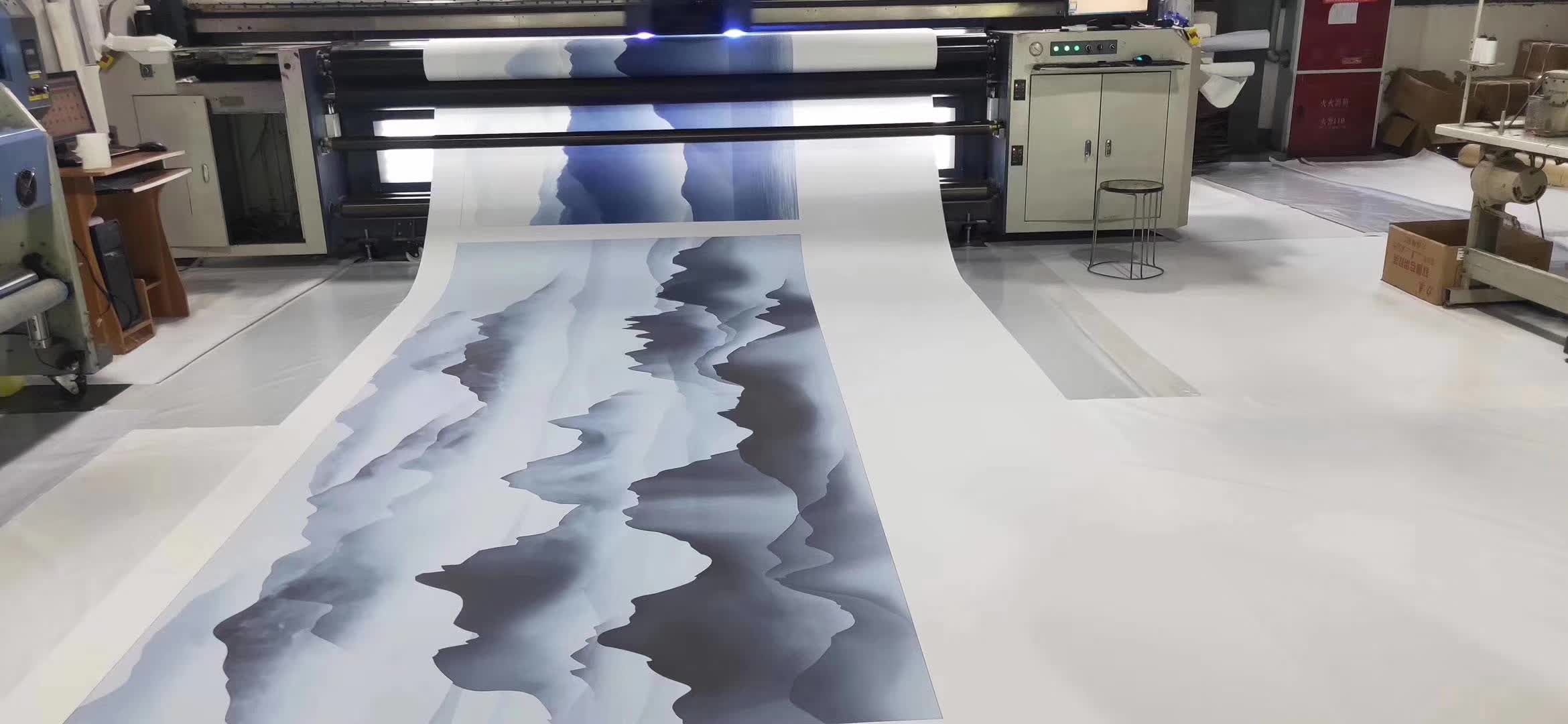 成都宣絨布uv制作